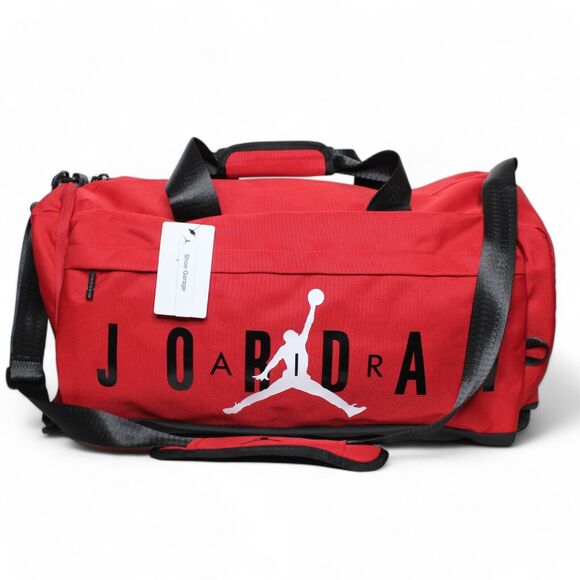 Jordan Other - Nike Air Jordan Jumpman Sport Duffel Bag Gym Red Shoe Garage Size M 60L New